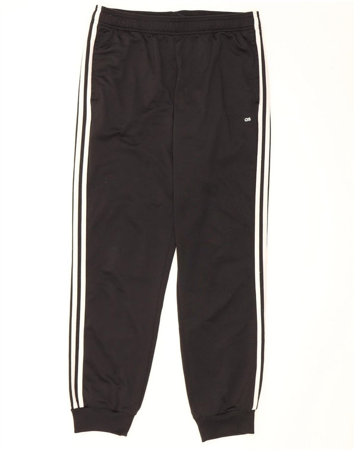 Adidas Mens Tracksuit Trousers Joggers Medium Black Polyester