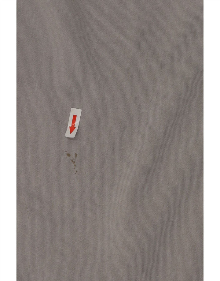 Lacoste Mens Graphic Sweatshirt Jumper Size 3 Small Grey Colourblock