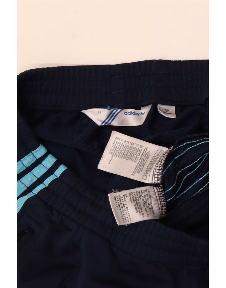 Adidas Womens Tracksuit Trousers EU 38 Medium  Navy Blue Polyester