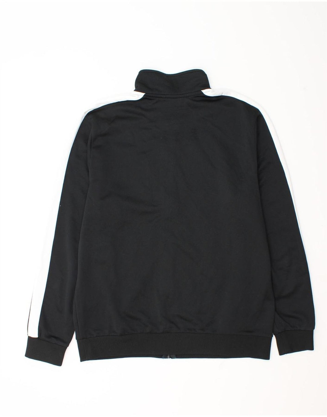 Puma Mens Tracksuit Top Jacket Large Black Colourblock Polyester