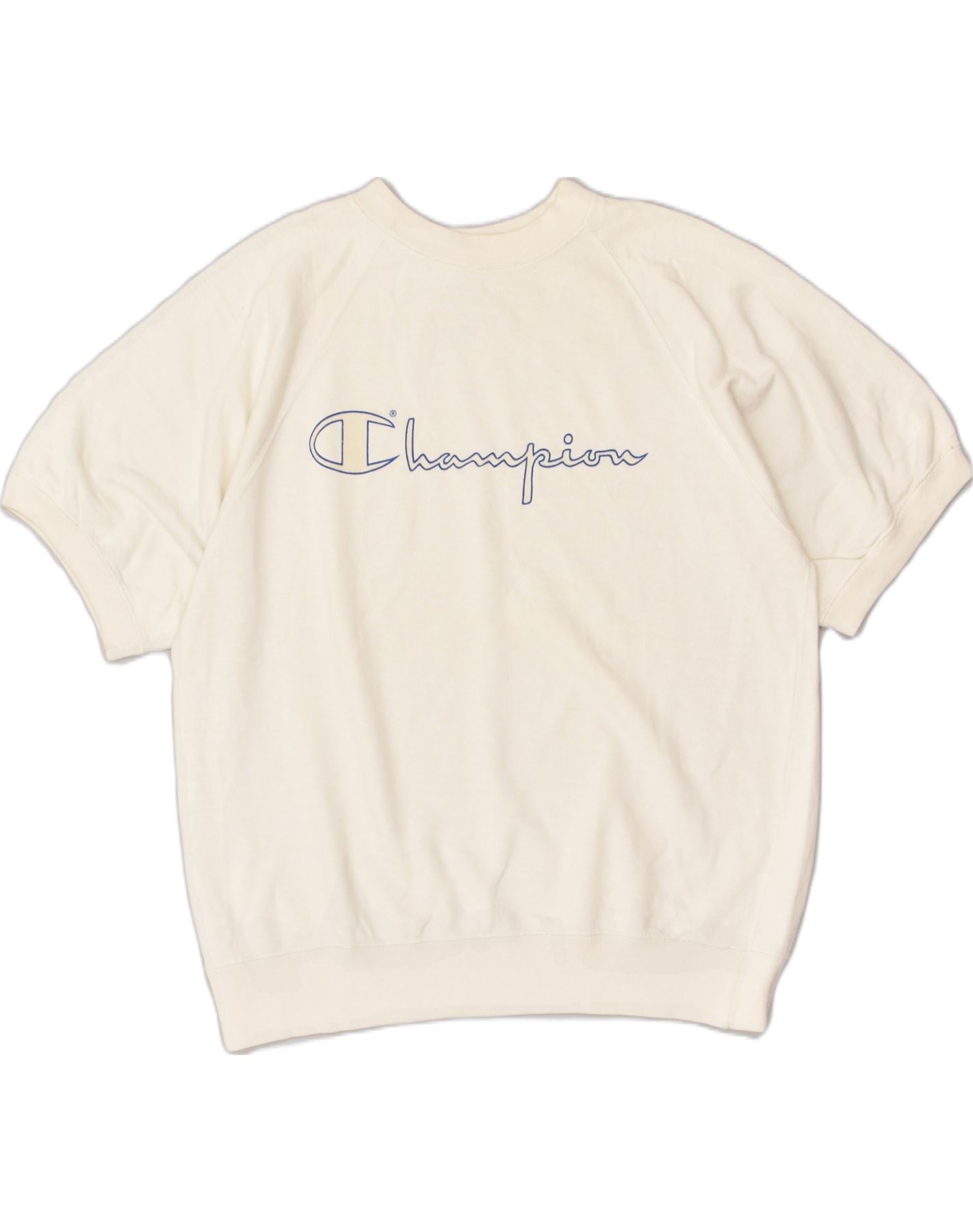 Champion short cheap sleeve sweatshirt