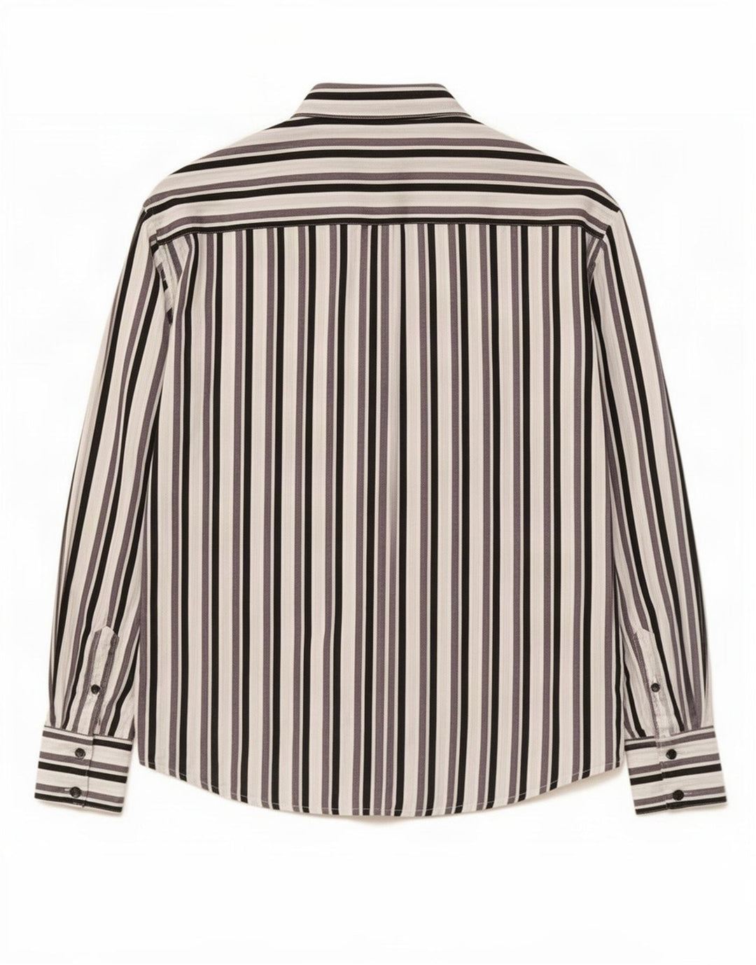 Benetton Womens Shirt UK 14 Medium Multicoloured Striped