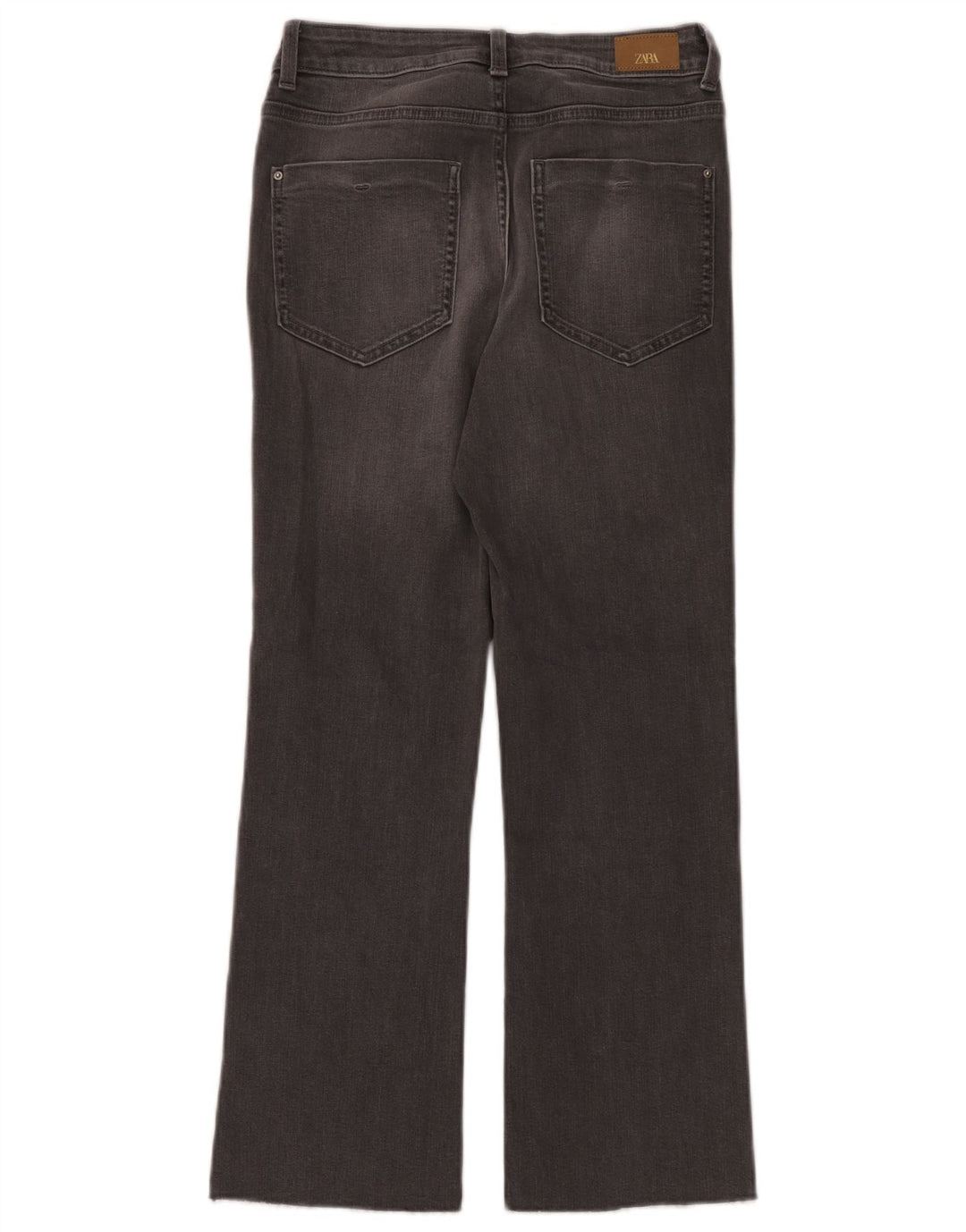Zara Womens Bootcut Jeans EU 36 XS W26 L26 Grey