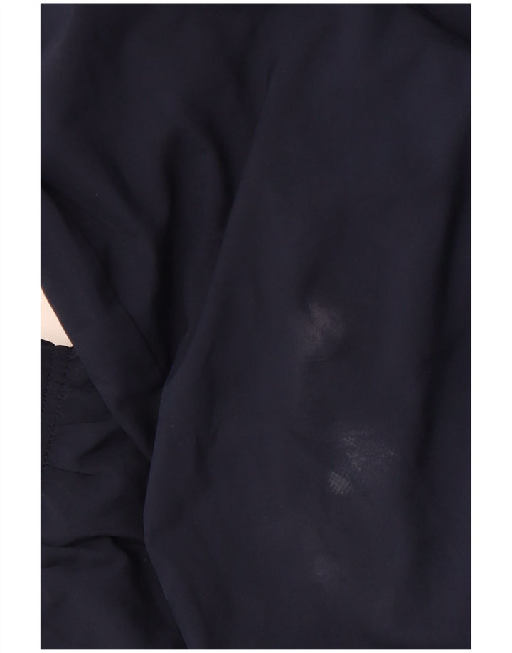 NIKE Mens Dri Fit Tracksuit Trousers Joggers Small  Navy Blue Polyester