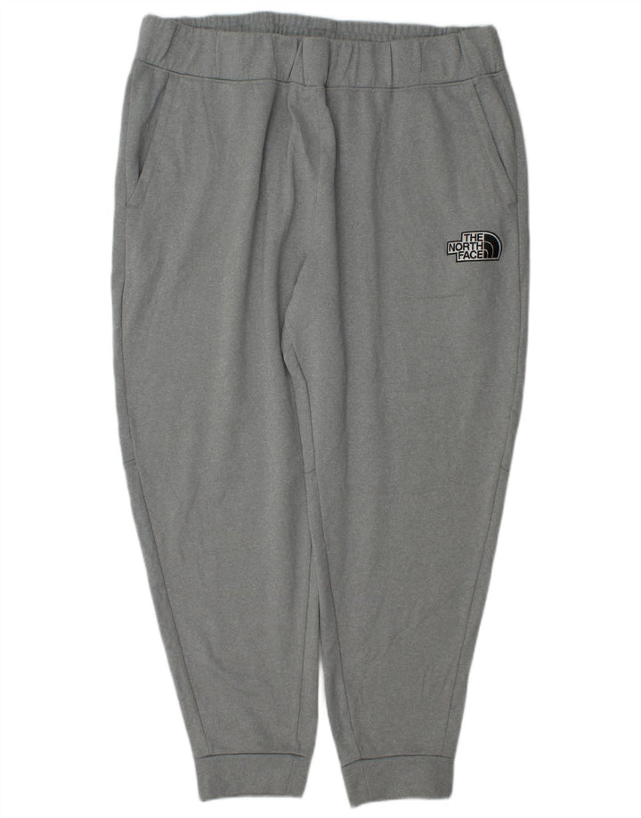 The North Face Mens Tracksuit Trousers Joggers 2XL Grey Polyester