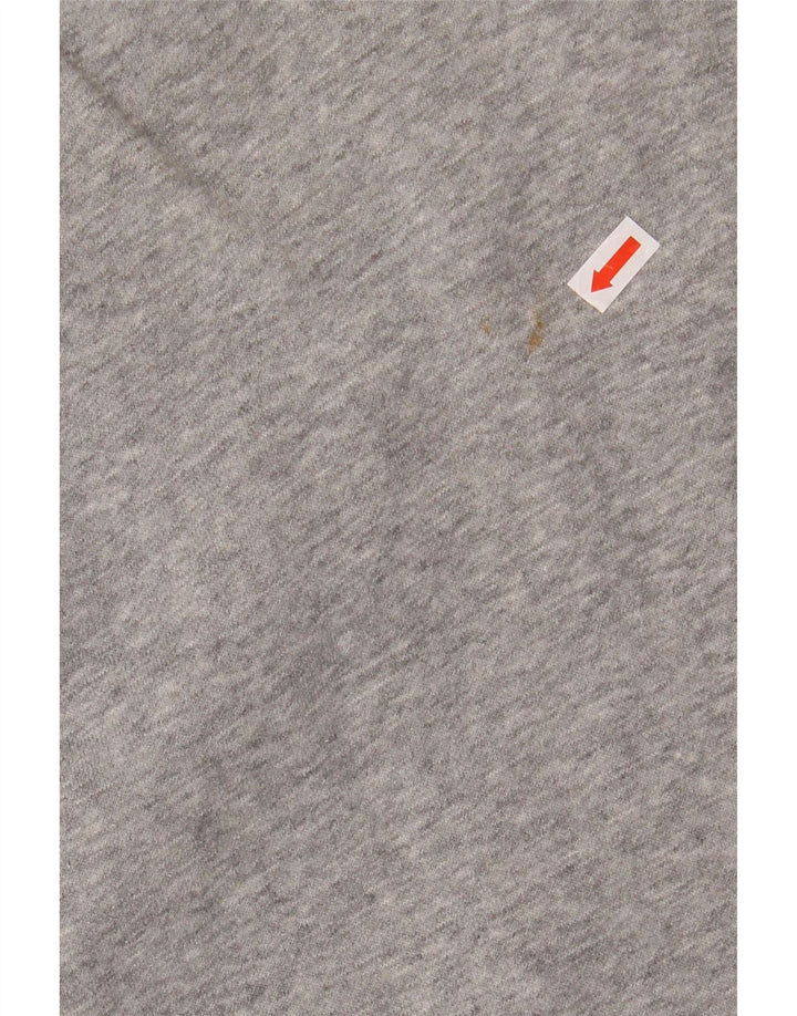 NIKE Womens Tracksuit Trousers Joggers UK 10 Small Grey Cotton