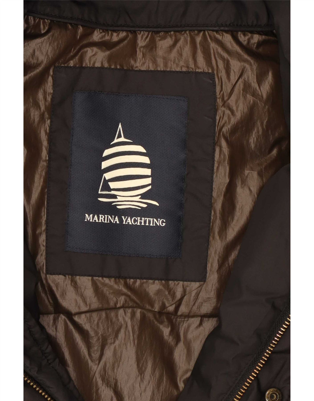 Marina Yachting Mens Padded Jacket IT 48 Medium Black Polyester
