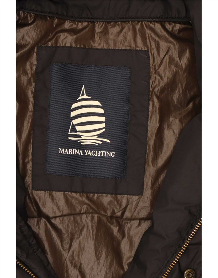 Marina Yachting Mens Padded Jacket IT 48 Medium Black Polyester