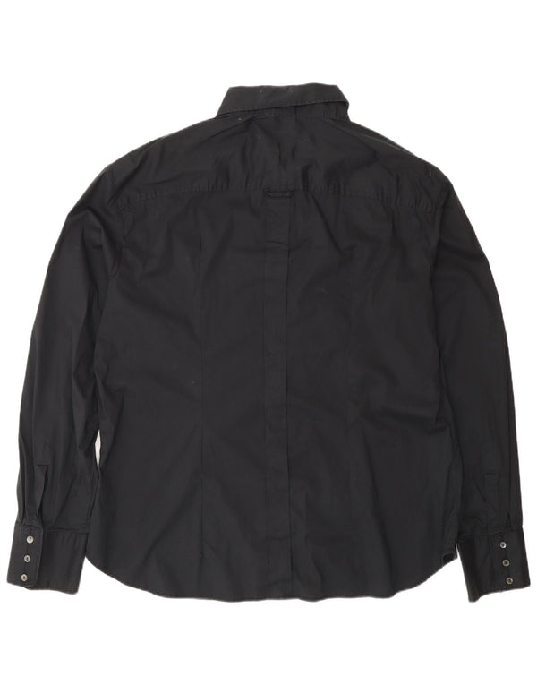 Dolce & Gabbana Mens Shirt Size 48 2XL Black Cotton