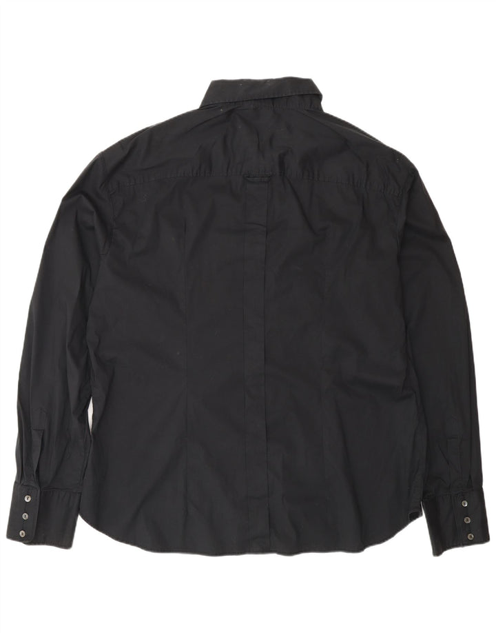 Dolce & Gabbana Mens Shirt Size 48 2XL Black Cotton