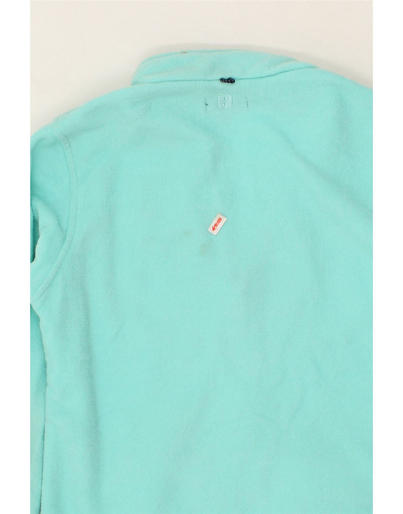 MOUNTAIN WAREHOUSE Girls Fleece Jacket 11-12 Years Turquoise Polyester Vintage Mountain Warehouse and Second-Hand Mountain Warehouse from Messina Hembry 