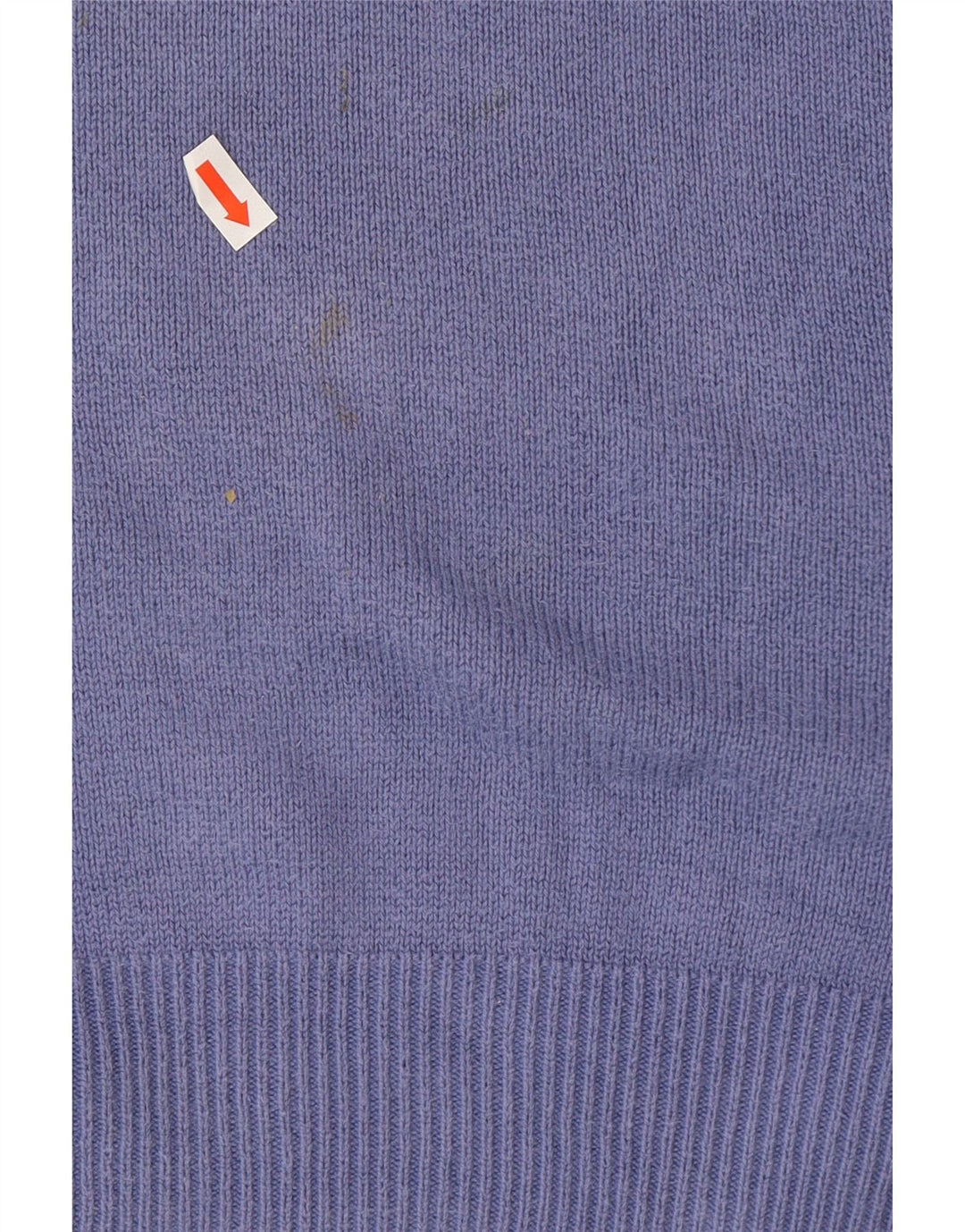 Marks & Spencer Mens Blue Harbour V-Neck Jumper Sweater Large Blue Cotton