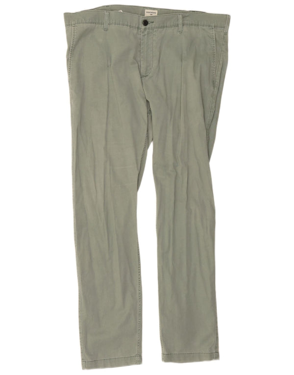 Dockers Mens Skinny Tapered Chino Trousers W40 L34 Green Cotton