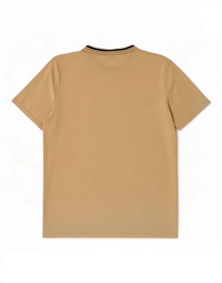 Ted Baker Womens T-Shirt Top Size 4 Large Beige Cotton