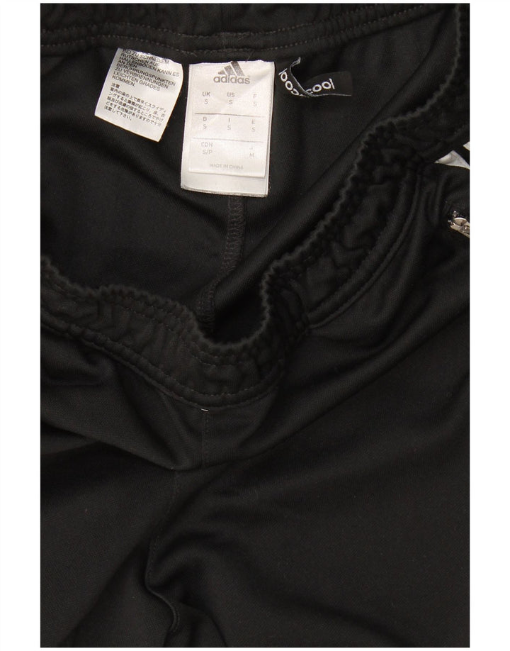 Adidas Womens Climacool Tracksuit Trousers UK 10 Small  Black Polyester