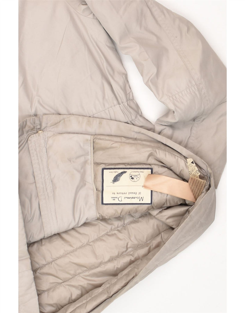 MASSIMO DUTTI Girls Hooded Padded Jacket 13-14 Years Grey Polyester | Vintage Massimo Dutti | Thrift | Second-Hand Massimo Dutti | Used Clothing | Messina Hembry 