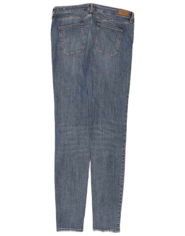 Fat Face Womens Harlow Super Skinny Jeans UK 14 Large W34 L32 Blue Cotton