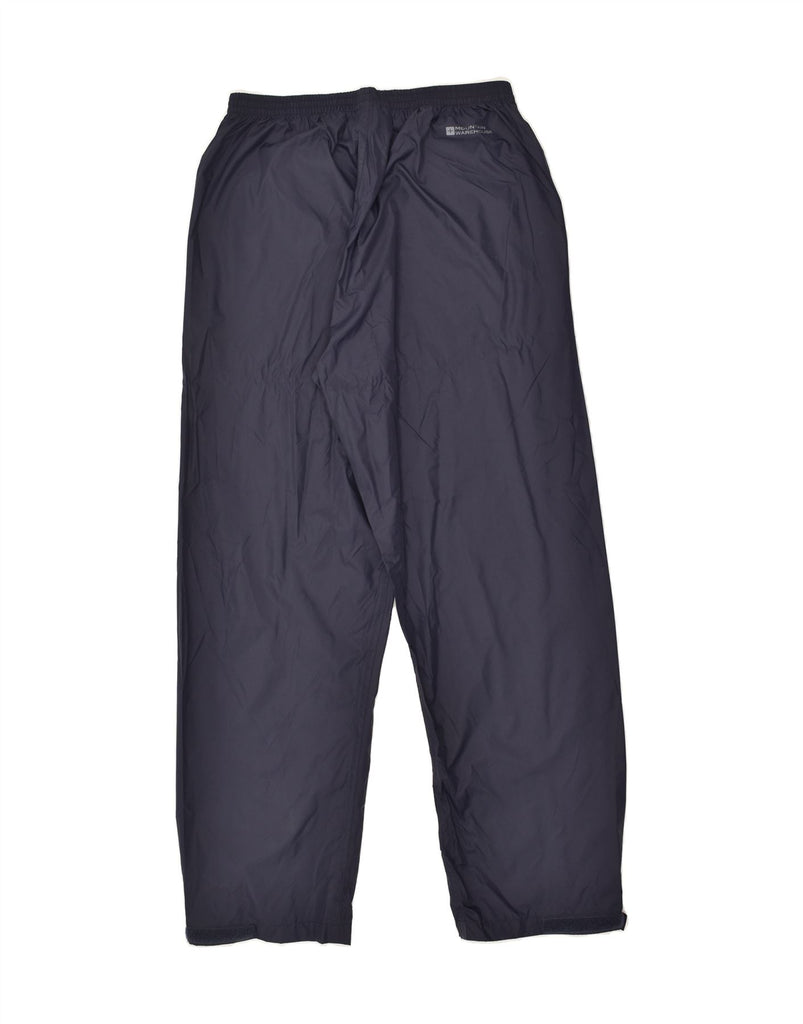MOUNTAIN WAREHOUSE Mens Waterproof Trousers UK 14 Large W32 L31  Navy Blue | Vintage Mountain Warehouse | Thrift | Second-Hand Mountain Warehouse | Used Clothing | Messina Hembry 