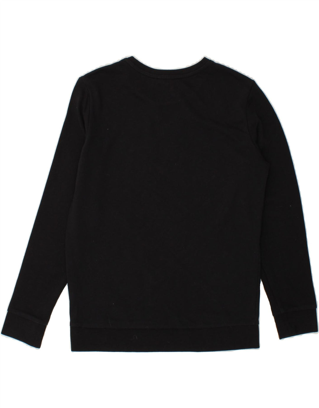 LEE Womens Graphic Sweatshirt Jumper UK 10 Small Black Cotton Vintage Lee and Second-Hand Lee from Messina Hembry 