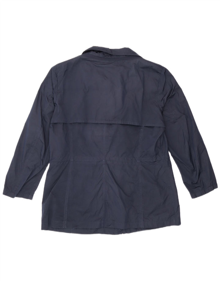 Geox Respira Womens Utility Jacket UK 14 Large Navy Blue Polyester