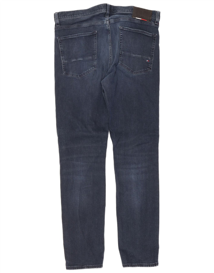 Tommy Hilfiger Mens Bleecker Slim Jeans W36 L32 Blue Cotton