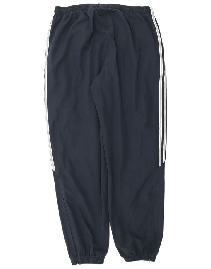 Adidas Mens Tracksuit Trousers Joggers XL Navy Blue Polyester