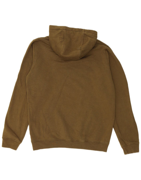 Lyle & Scott Boys Hoodie Jumper 15-16 Years Khaki Cotton
