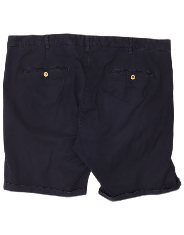 Gant Mens Chino Shorts W42 2XL Navy Blue Cotton