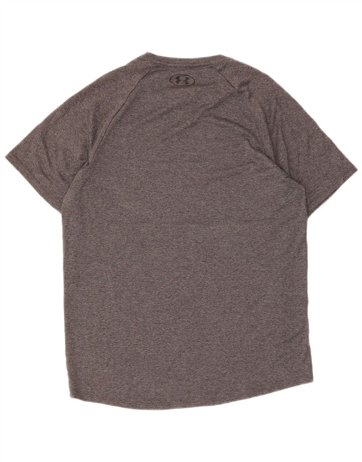 UNDER ARMOUR Mens Philadelphia T-Shirt Top Small Grey Flecked