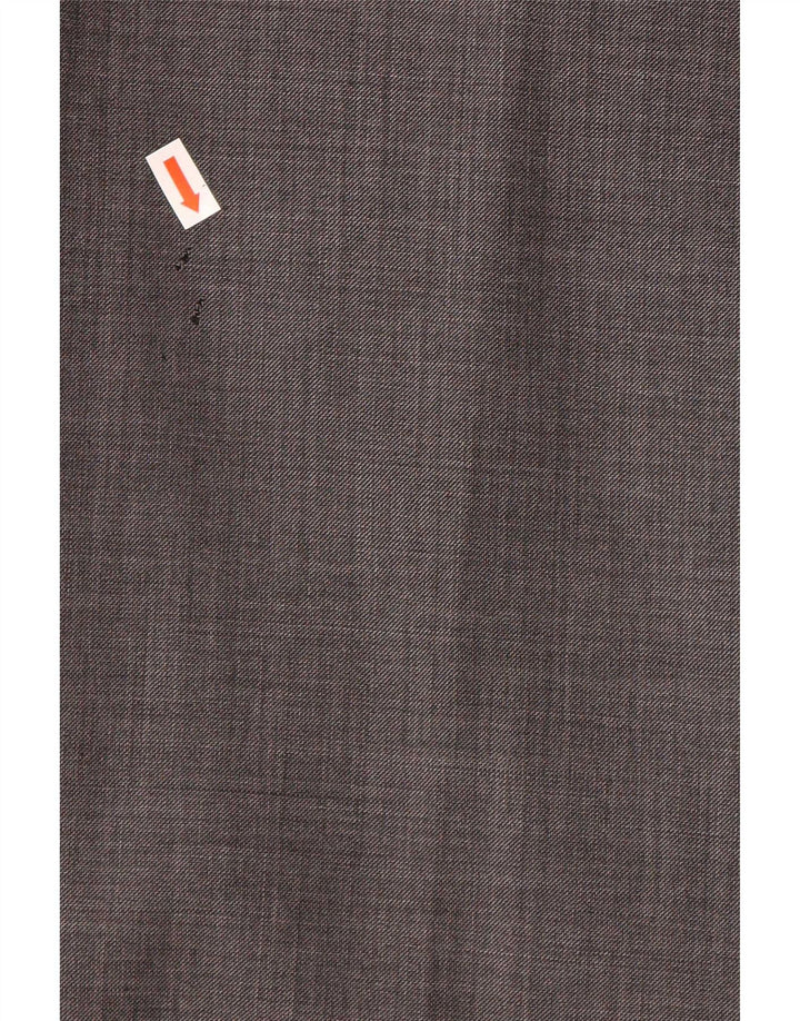 Ralph Lauren Mens Straight Suit Trousers W36 L30 Grey Wool