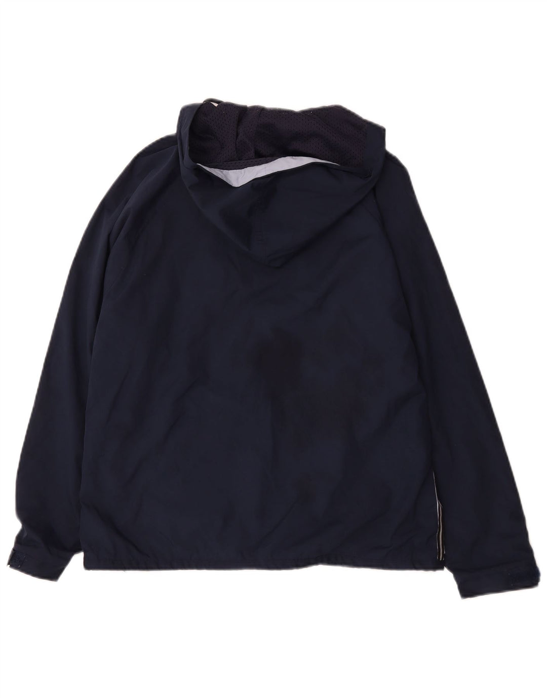 Reebok Womens Hooded Tracksuit Top Jacket UK 14 Medium Navy Blue