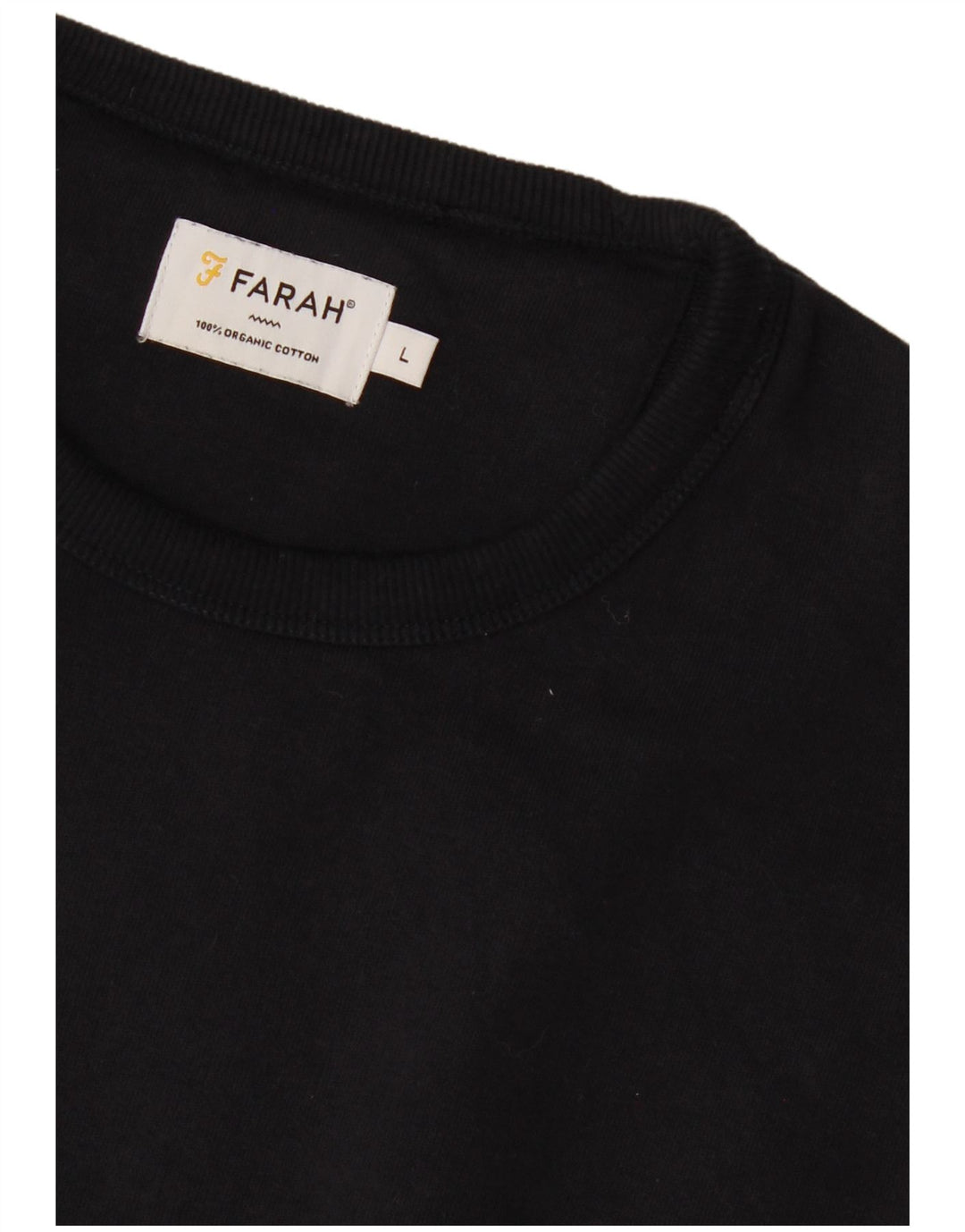 Farah Mens Sweatshirt Jumper Large Navy Blue Cotton