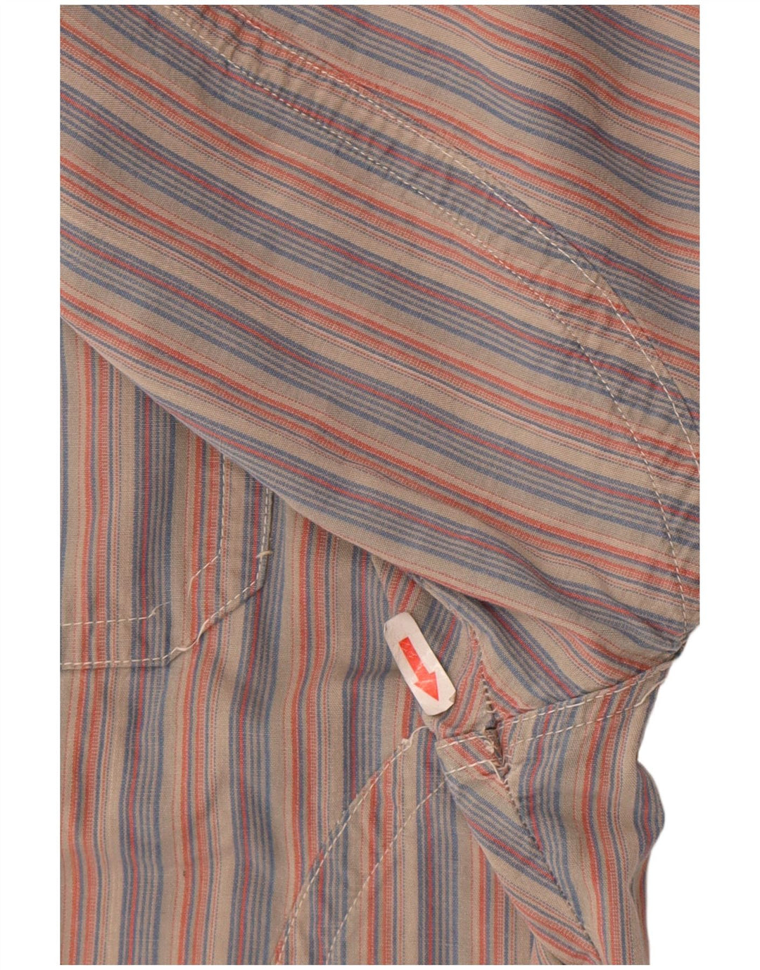 Carrera Mens Chino Shorts W38 XL Red Striped