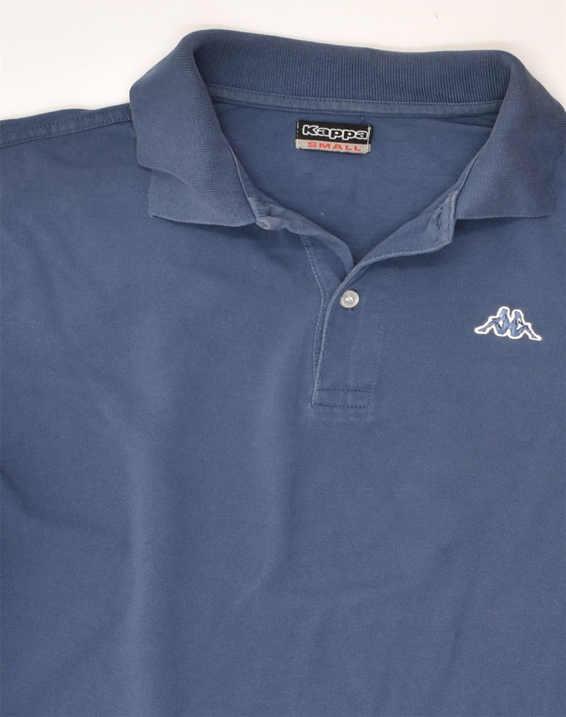 KAPPA Mens Polo Shirt Small Blue Cotton | Vintage Kappa | Thrift | Second-Hand Kappa | Used Clothing | Messina Hembry 