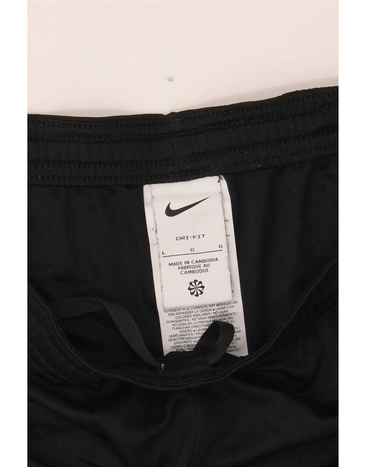 Nike Mens Dri Fit Sport Shorts Large Black Colourblock Polyester