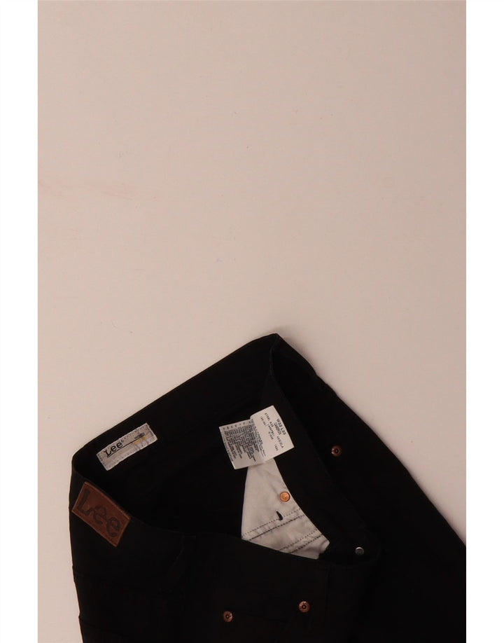 LEE Womens Cameron Bootcut Jeans W32 L33 Black Cotton