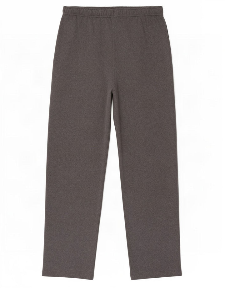 Marks & Spencer Womens Tracksuit Trousers UK 14 Large Grey Polyamide
