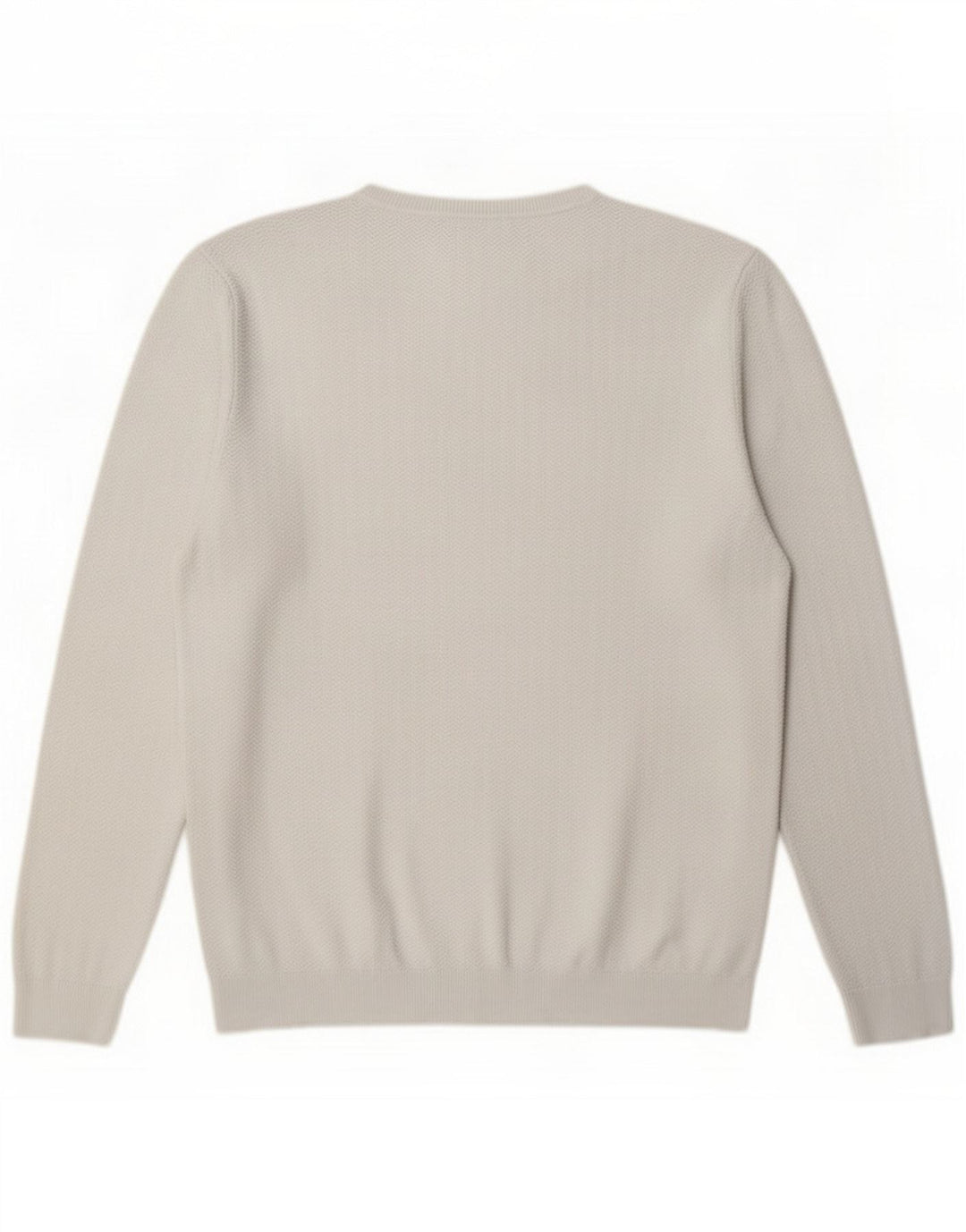 Jack & Jones Mens Crew Neck Jumper Sweater Large White