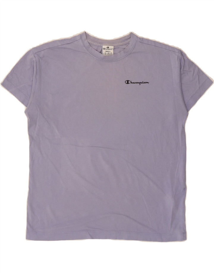 CHAMPION Mens T-Shirt Top Small Purple Cotton Vintage Champion and Second-Hand Champion from Messina Hembry 