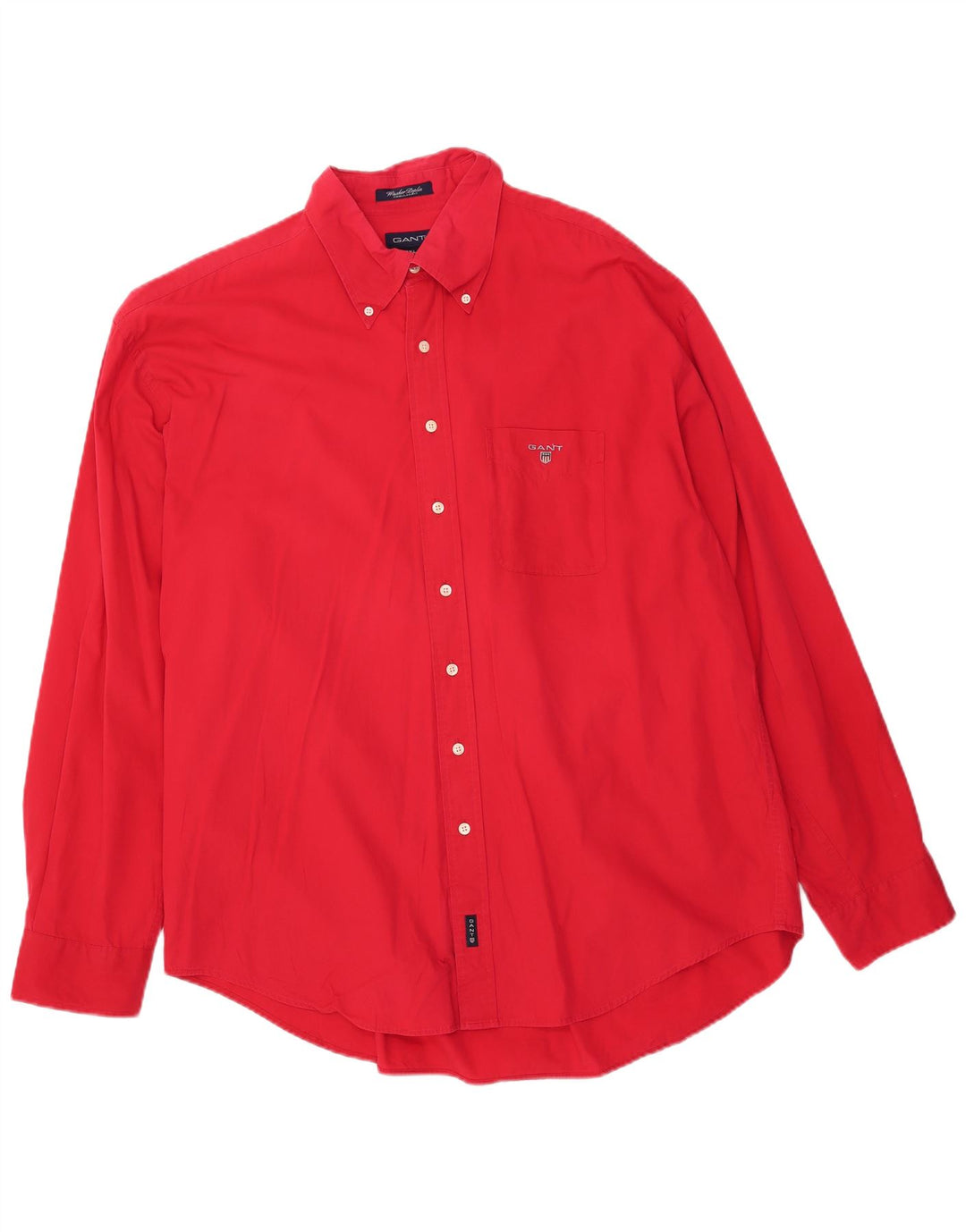 GANT Mens Shirt 2XL Red Cotton