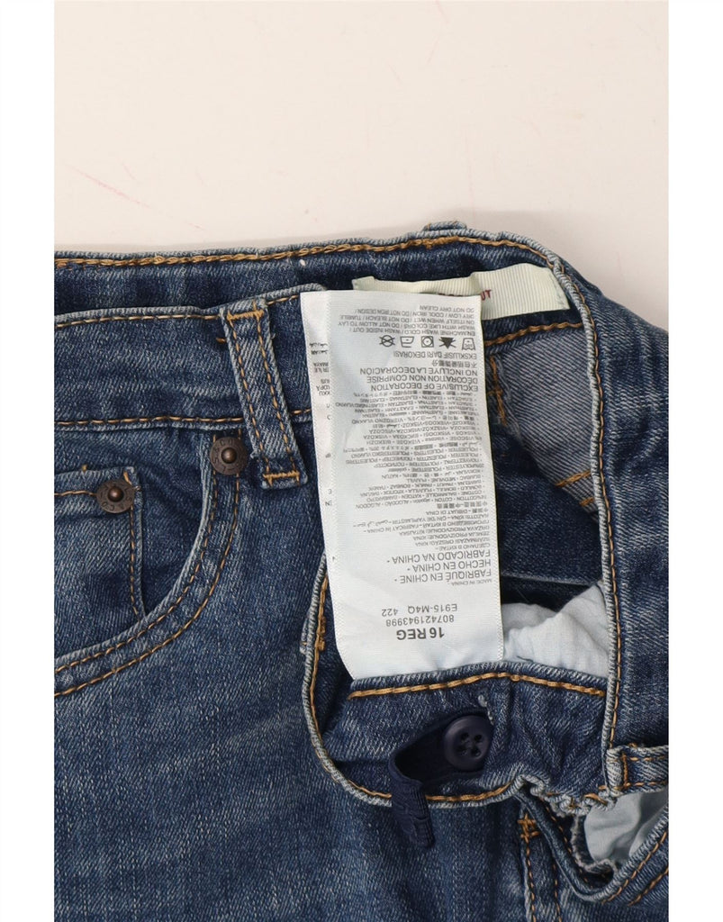 LEVI'S Boys Bootcut Jeans 15-16 Years W26 L28 Blue Cotton Vintage Levi's and Second-Hand Levi's from Messina Hembry 