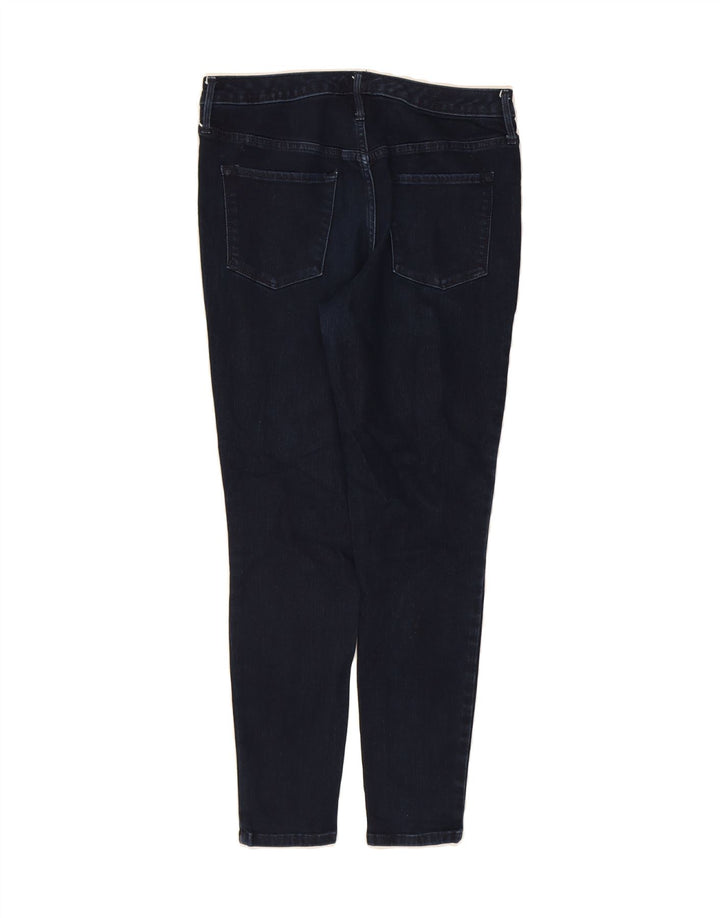MOSSIMO Womens High Rise Jegging Jeans US 10 Large W30 L27 Navy Blue Vintage Mossimo and Second-Hand Mossimo from Messina Hembry 