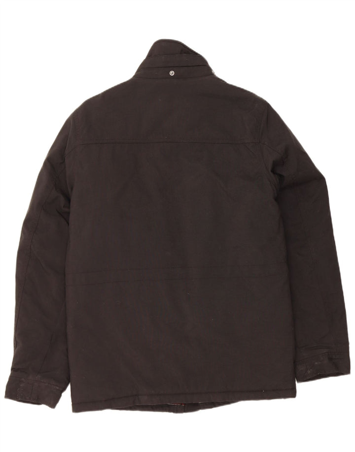 Tommy Hilfiger Mens Utility Jacket UK 36 Small Black