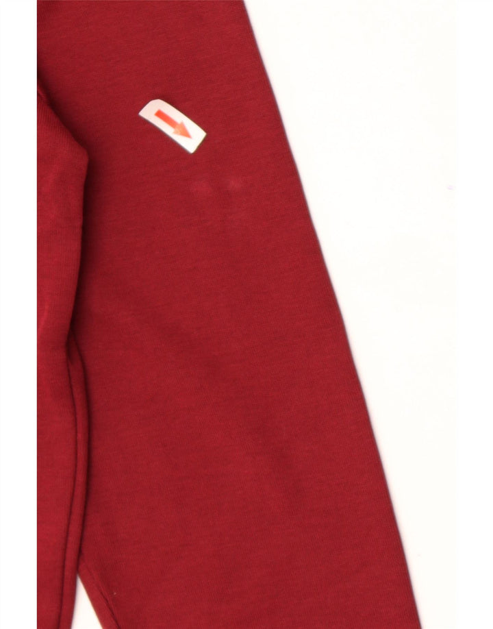Hugo Boss Mens Graphic Sweatshirt Jumper Medium Burgundy