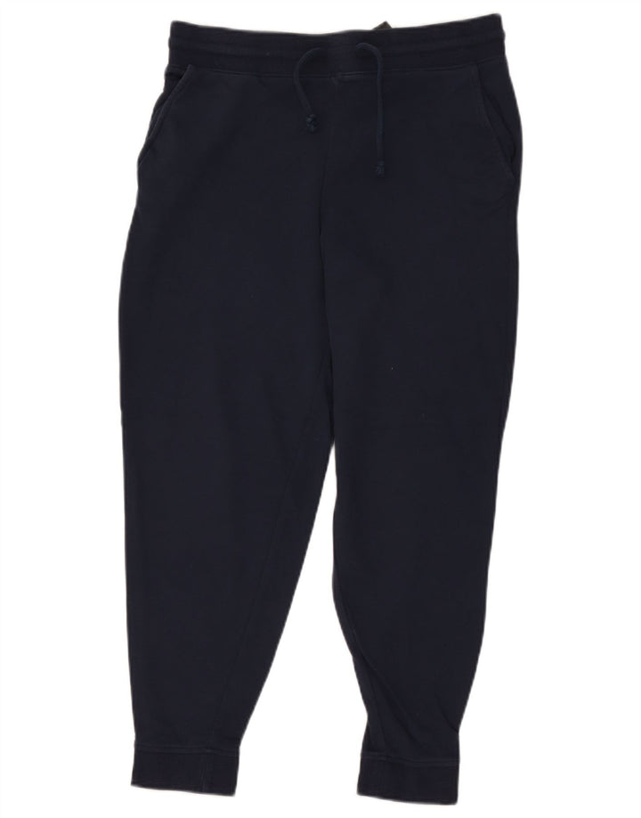 Marks & Spencer Womens Tracksuit Trousers Joggers UK 14 Medium Navy Blue