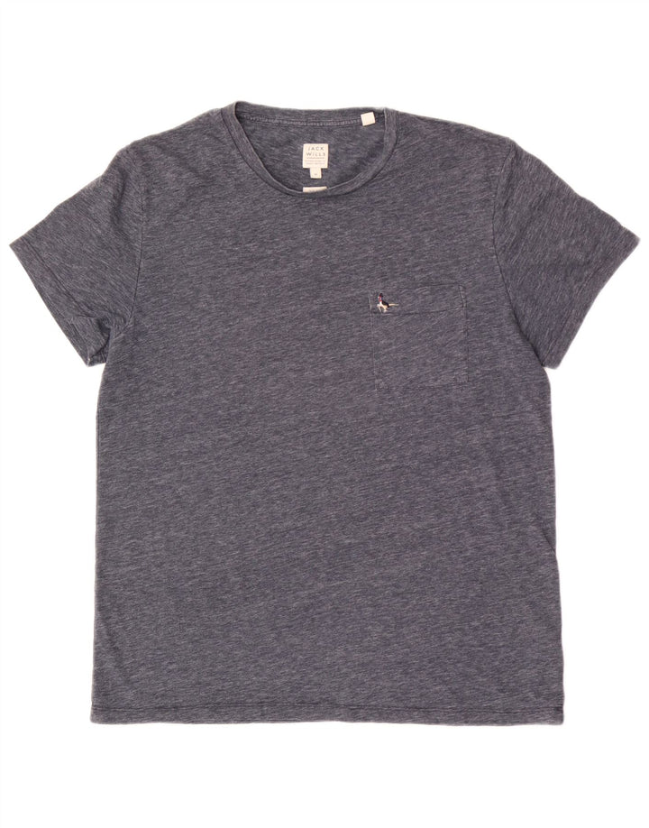 Jack Wills Mens Slim Fit T-Shirt Top XL Grey