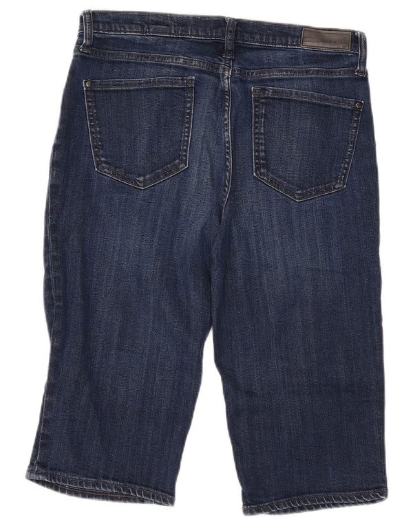Dkny Womens Bermuda Denim Shorts US 6 Medium W30 Blue Cotton