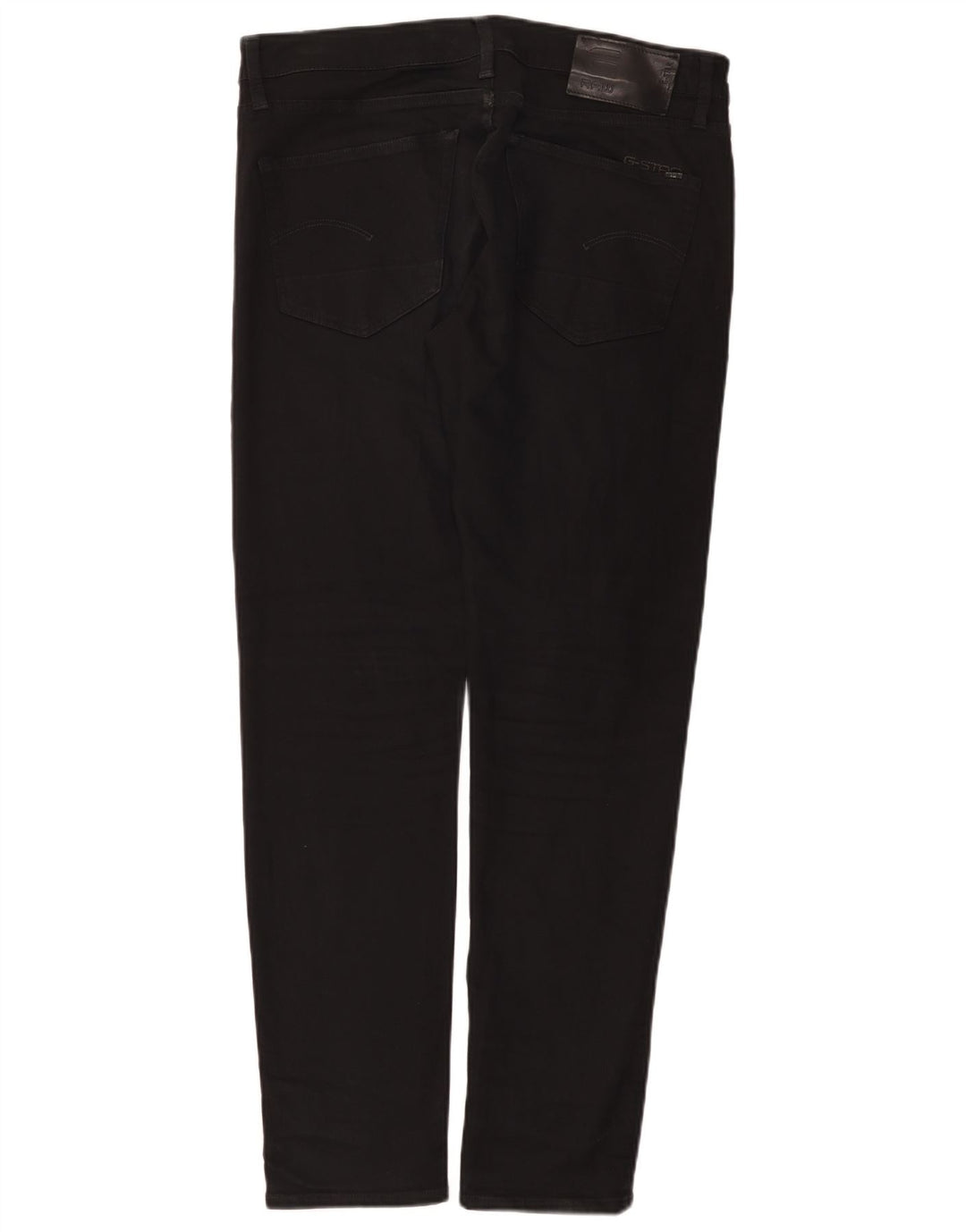 G-Star Mens Slim Jeans W32 L32 Black Cotton