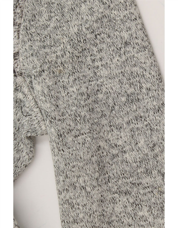 EDDIE BAUER Womens Tracksuit Top Jacket UK 12 Medium Grey Fair Isle Vintage Eddie Bauer and Second-Hand Eddie Bauer from Messina Hembry 
