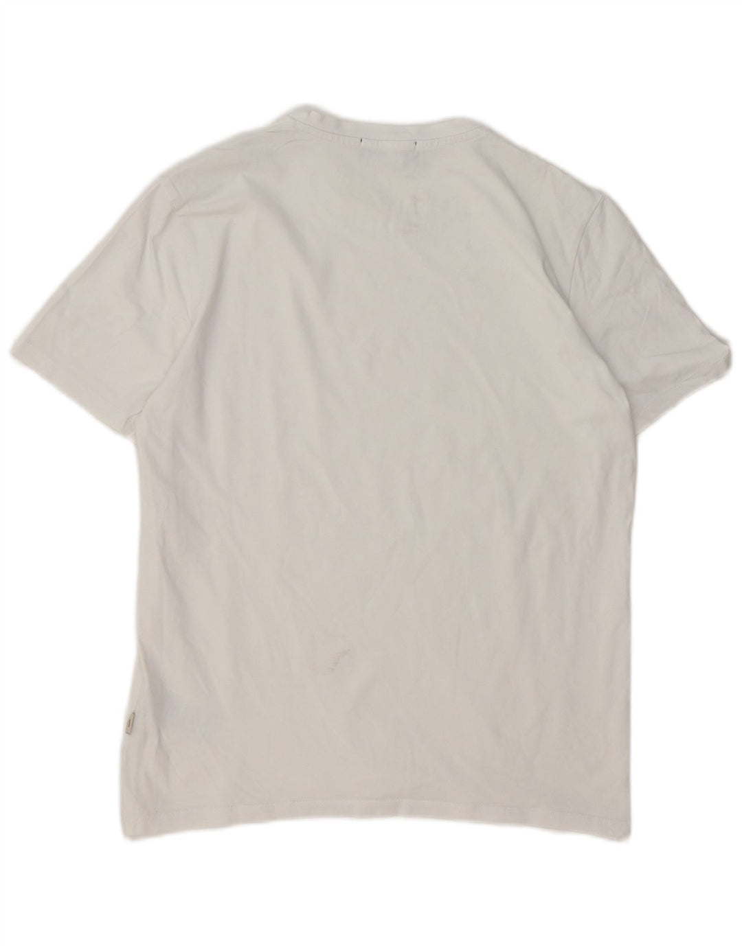 Liu Jo Mens T-Shirt Top Medium White Cotton